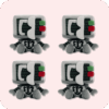 Badware Plush 4PCS