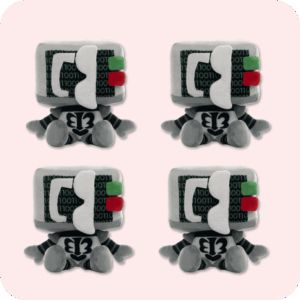 Badware Plush 4PCS